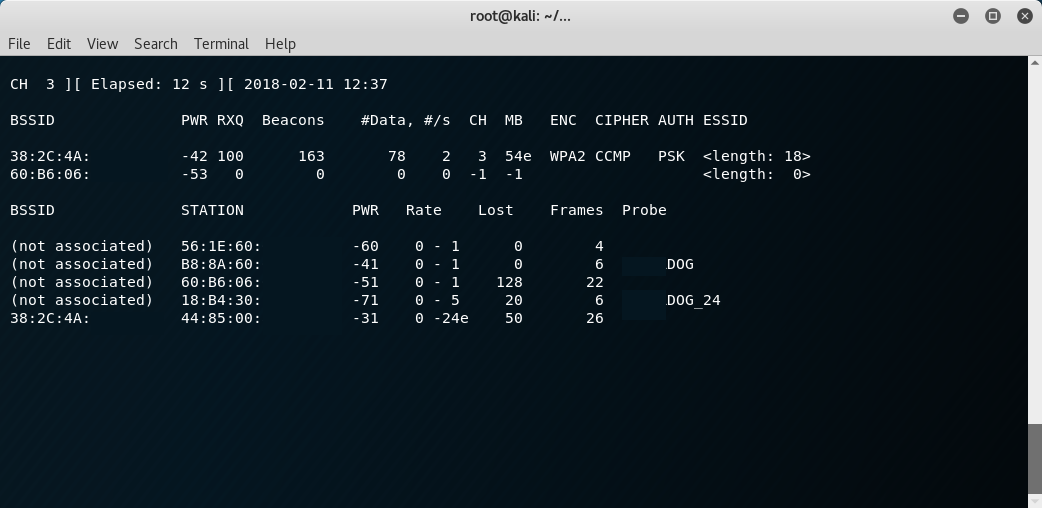 Decloaking Hidden WiFi Networks