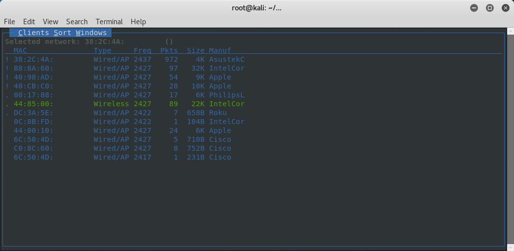 Decloaking Hidden WiFi Networks